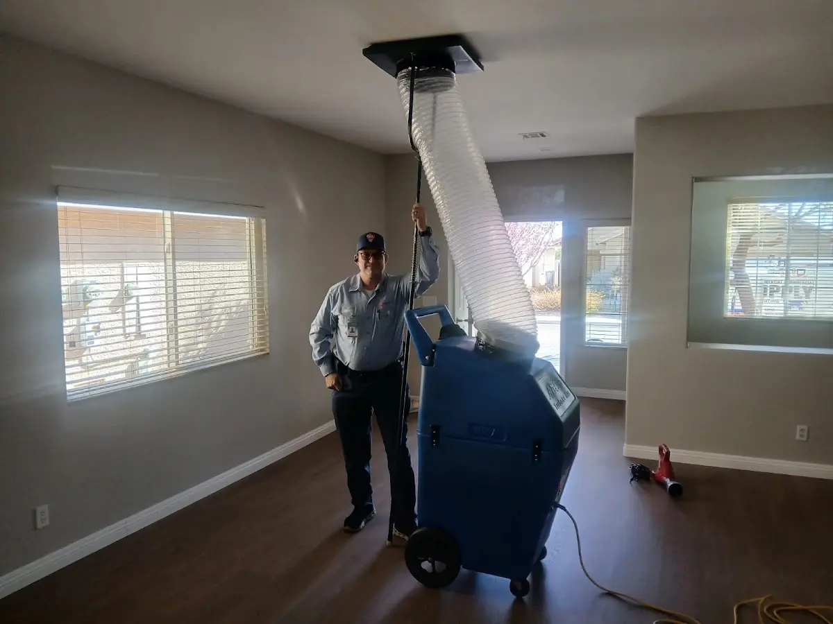 Professional Dryer Vent Cleaning work inside a South Haven home